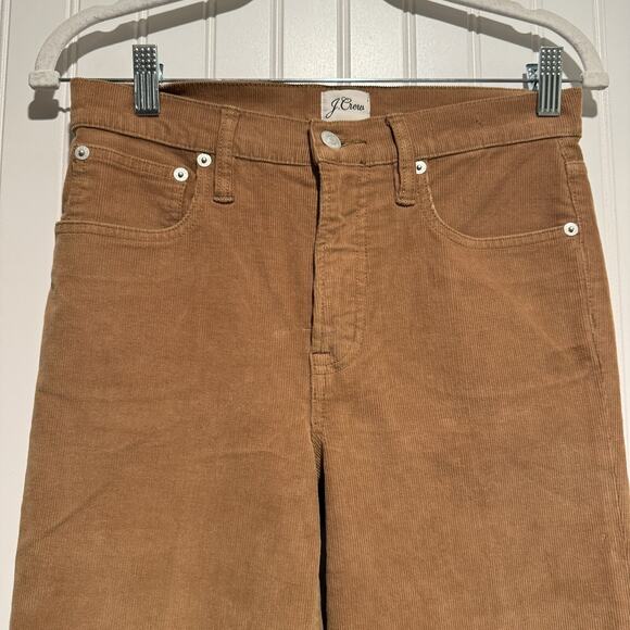 J. Crew Women's Straight Leg Pants in Tan - Picture 2 of 6